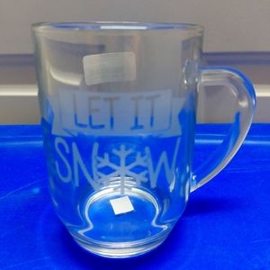 🩵$8.00 item🩵 Christmas glass